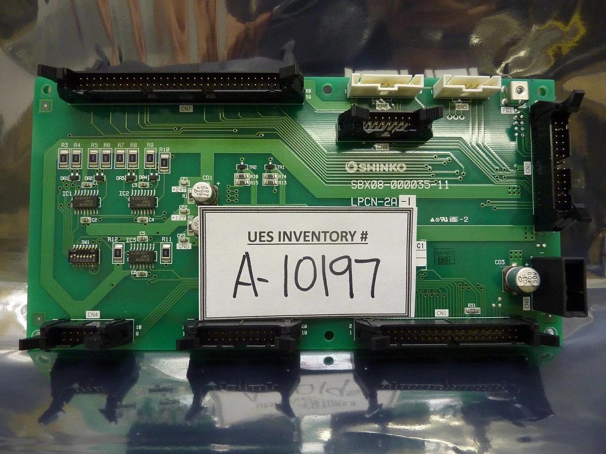 Used Shinko Electric SCE93-100008-C1 LPCN-2A-1 Interface PCB SBX08-000035-11 Used