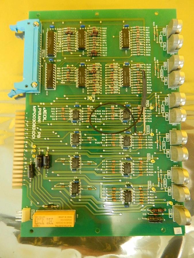 Used JEOL MP003083(00) PIRANI PB Vacuum Interface Board PCB JEM-2010F Working