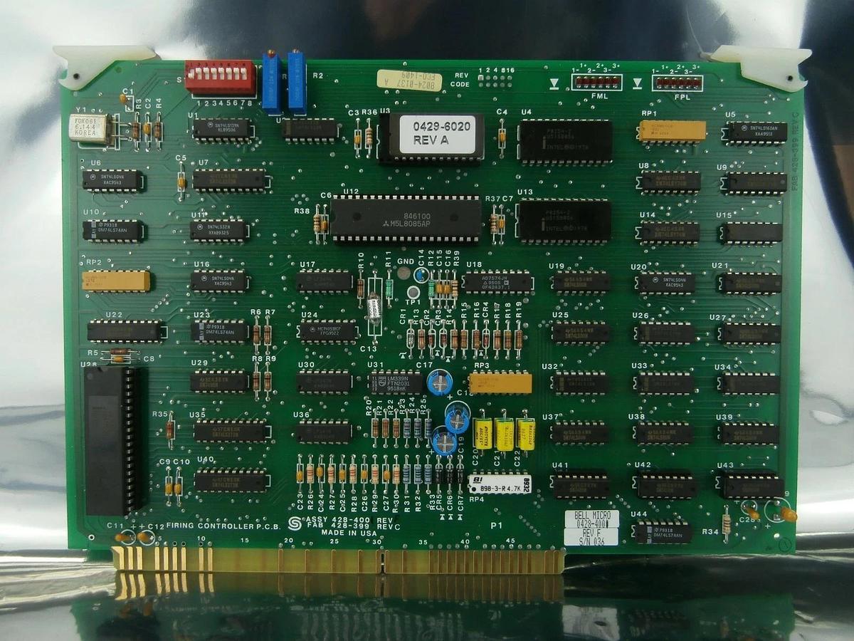 Used SCI Solid Controls 428-4001 Firing Controller PCB Card 428-399 8024-0137 Used