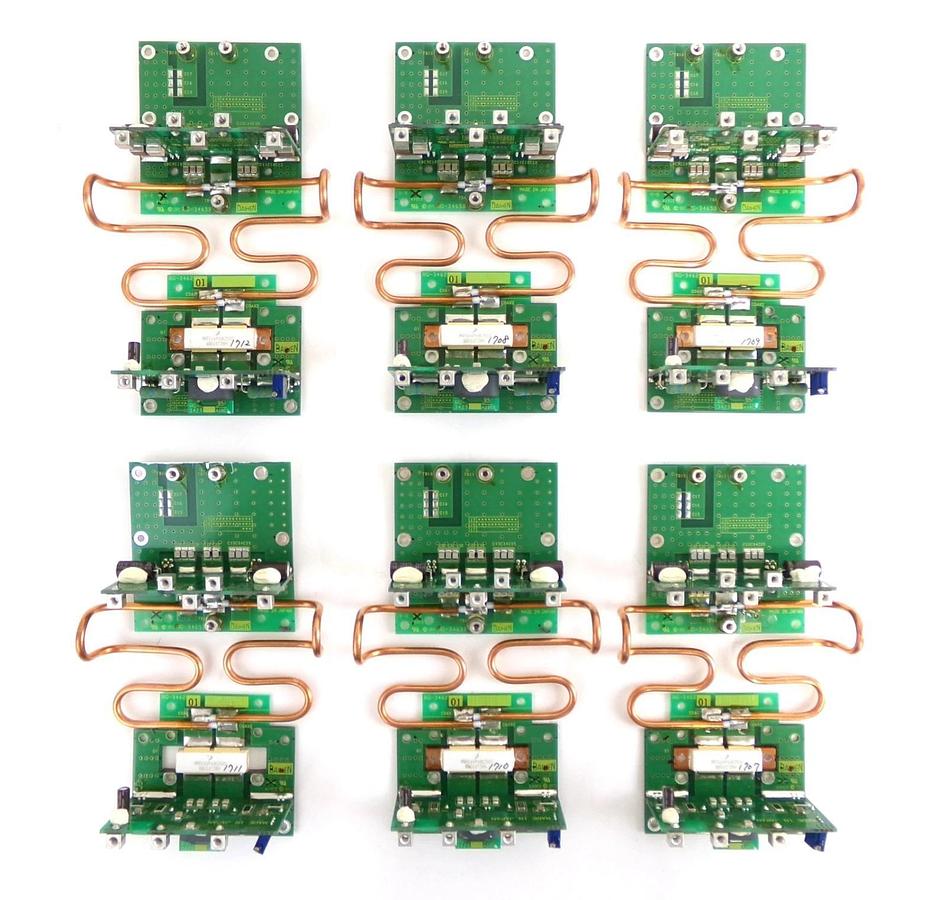 Used Daihen RG-346201 RF Generator PCB Assembly RG-3463 RG-3464A RG-3465B Lot of 6
