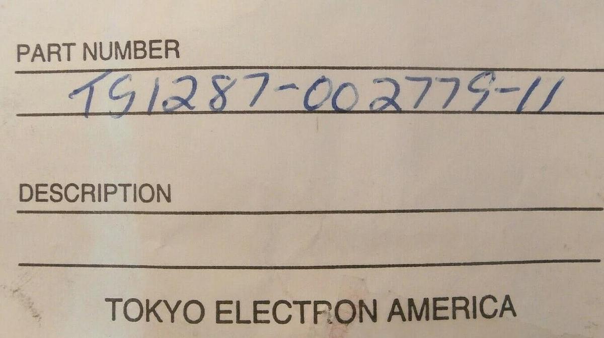 TEL Tokyo Electron TS1287-002779-11 Joystick Manipulator Assembly New Surplus
