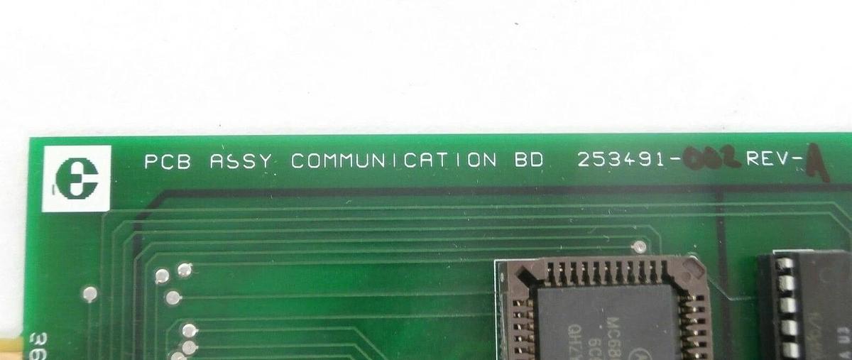Used Electroglas 253491-002 Communication Assembly PCB Card Working Surplus