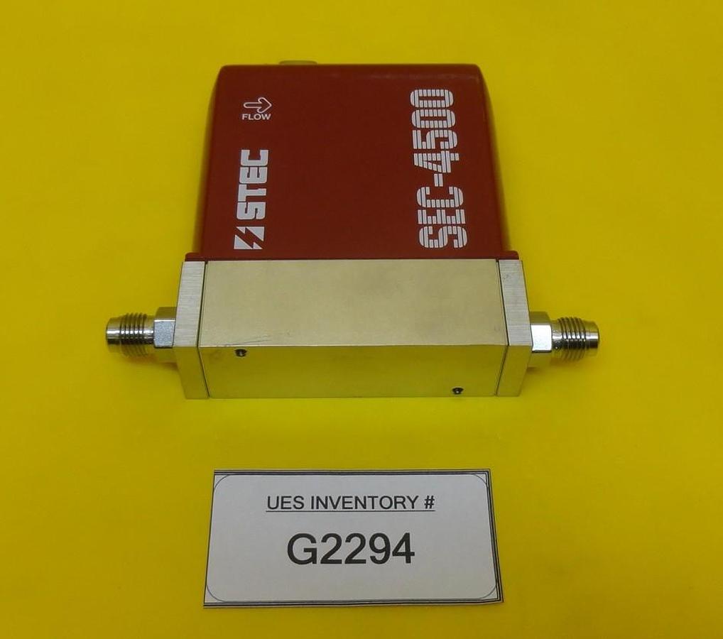 Used STEC SEC-4500MO-SUC-016 Mass Flow Controller MFC SEC-4500 20 LM H2 Used Working