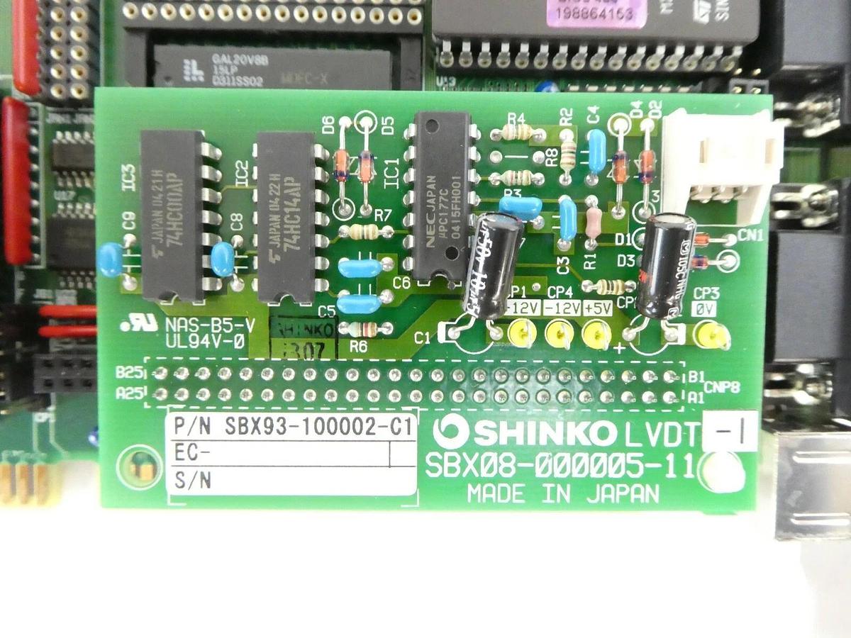 Used Shinko SBX93-100002-C1 SBC Single Board Computer PCB Card SBX08-000005-11 Telius