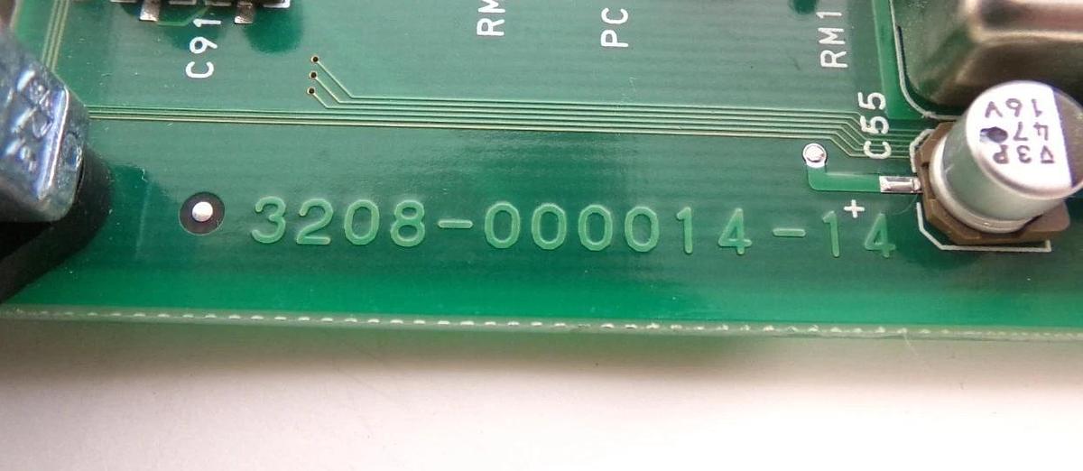 Used TEL Tokyo Electron 3281-000014-16 Processor VME PCB Card TVB3102-1/SIO Working