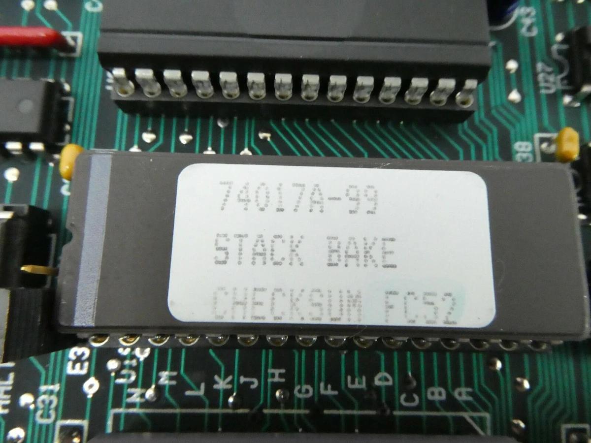 Used SVG Silicon Valley Group 80266BE-01 Stack Bake Station CPU PCB 90S DUV Working