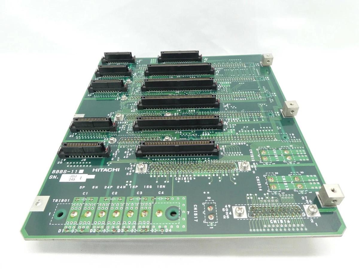 Used Hitachi BBBS-11 Backplane Board PCB MU-712E Dry Etcher Working Spare