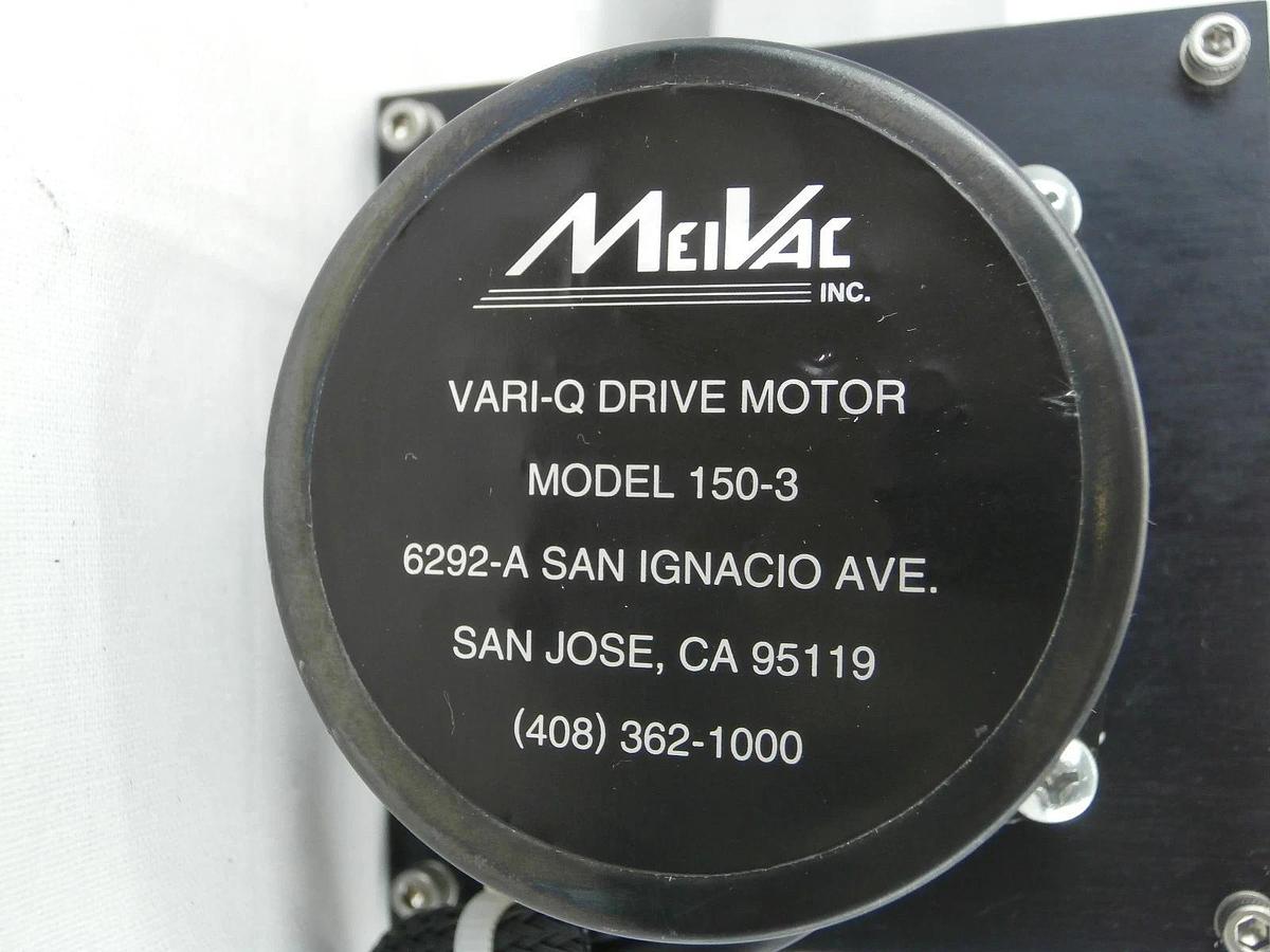 Used MeiVac CVQ-250-ISO-U-SM Aluminium Radial Vane VARI-Q Throttle Valve Used Working
