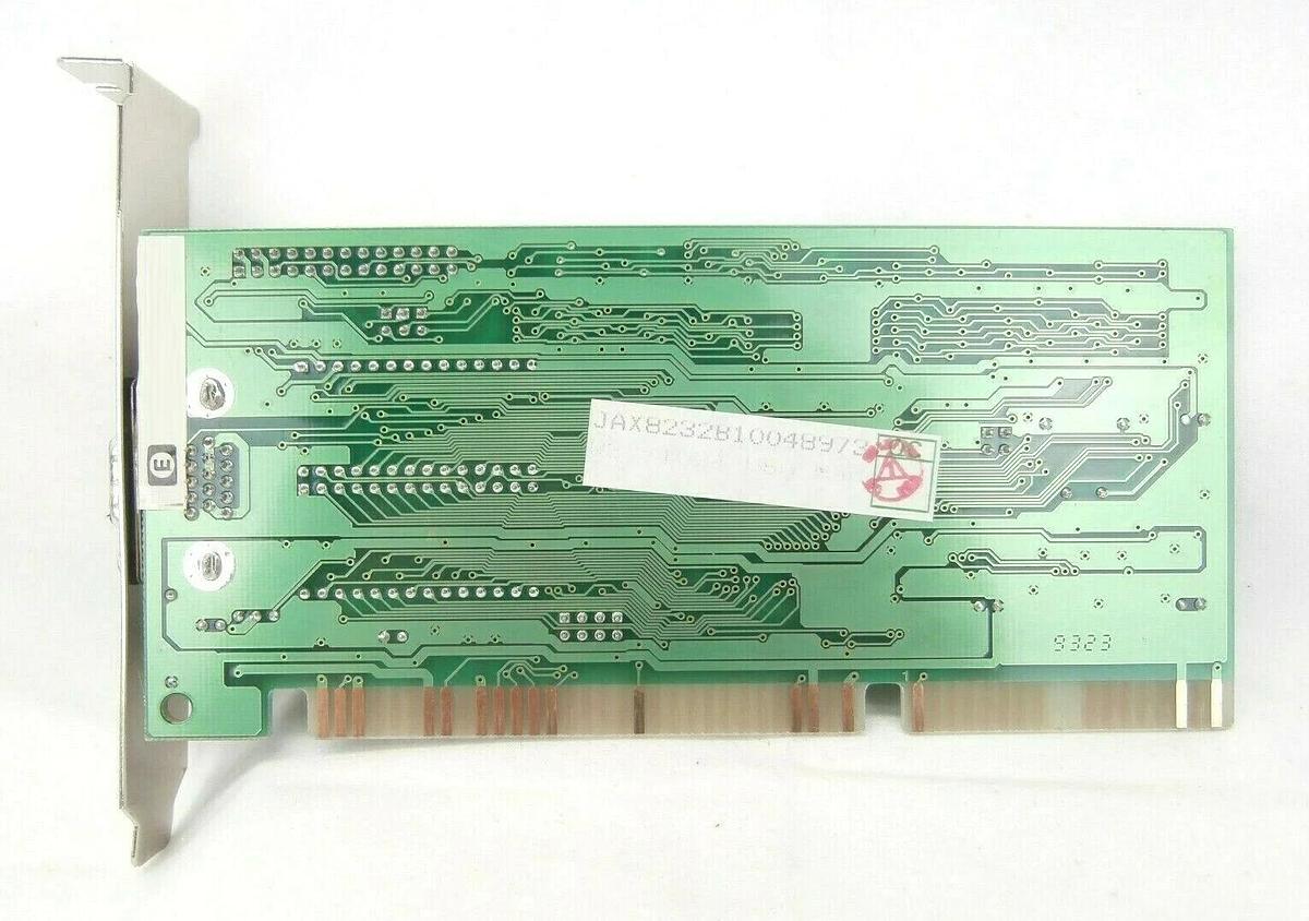 Used Trident JAX8232B10048973 ISA Video Card PCB Card JAX-8232B/V1 Clusterlock 7000