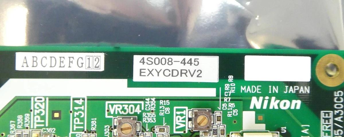 Used Nikon 4S008-445 Driver Board EXYCDRV2 PCB EXYC-R Amplifier Working Surplus