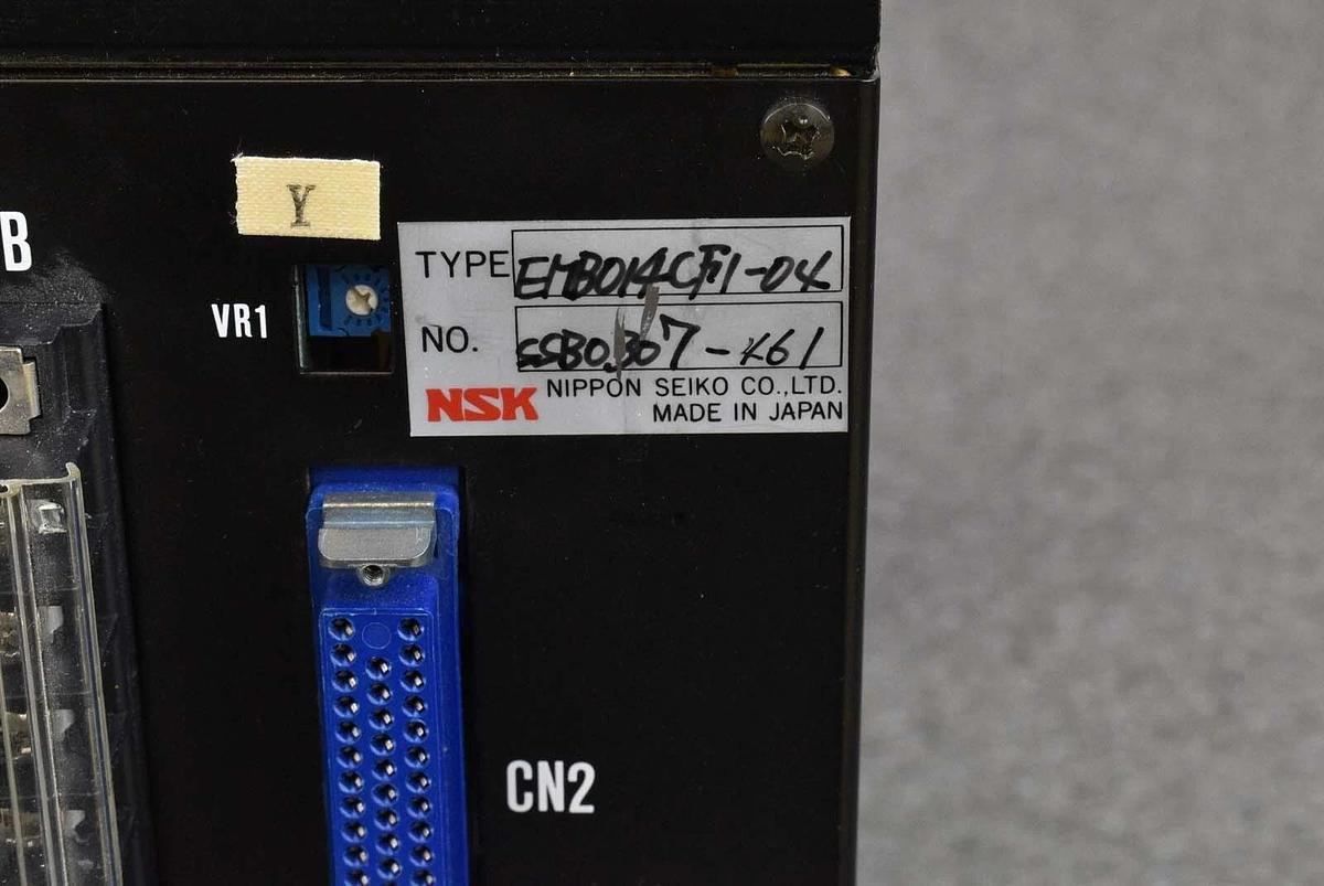 Used NSK EMB014CF1-4 Servo Drive Motion Controller Robot Automation Working Surplus