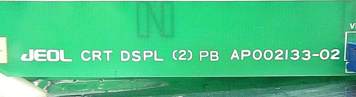 Used JEOL AP002133-02 PCB Card CRT DSPL(2) PB JSM-6300F SEM Working Surplus
