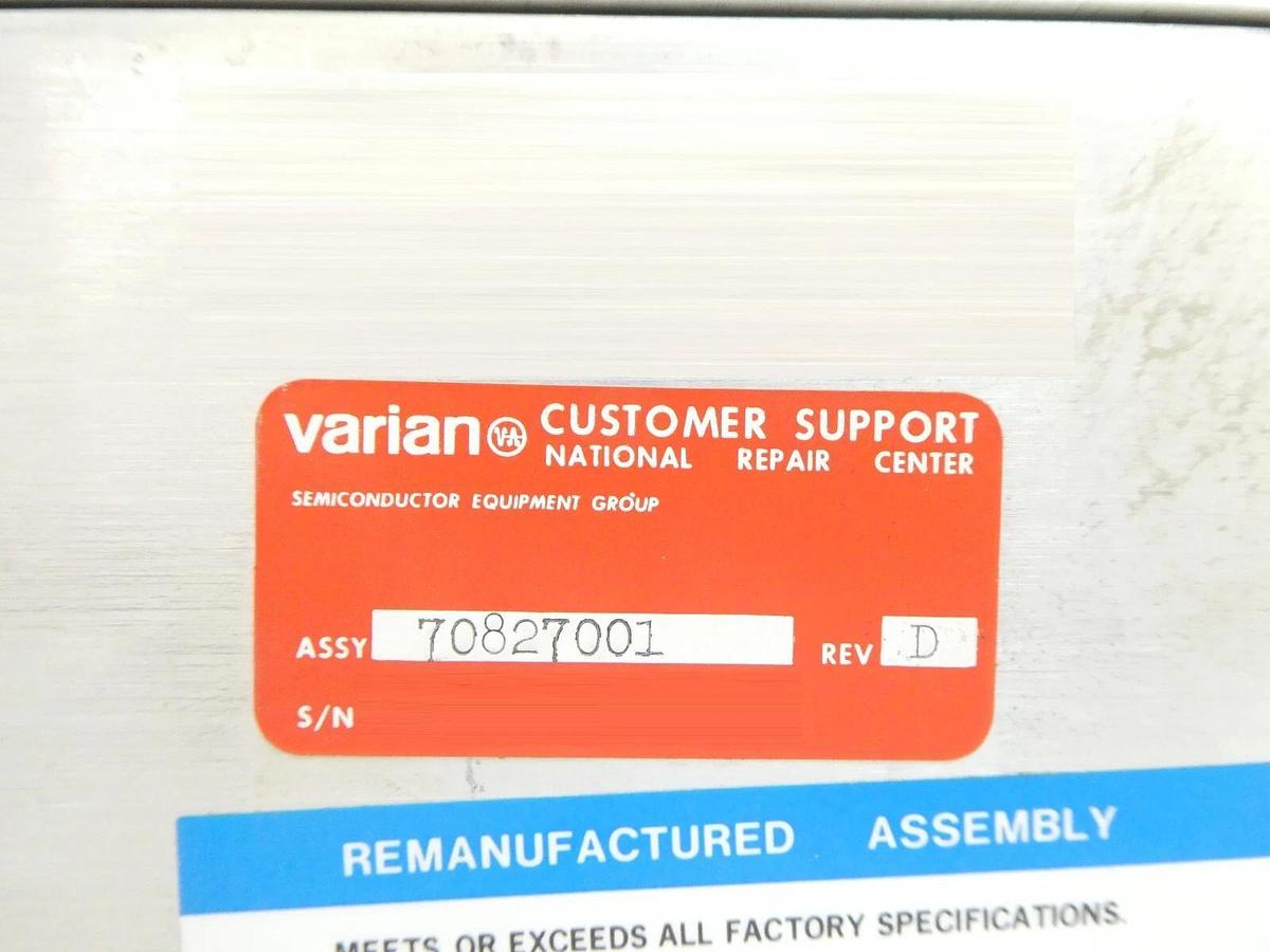 Used Varian Semiconductor VSEA 70827001 Uniformity Monitor 350D 350DE 300XP Working