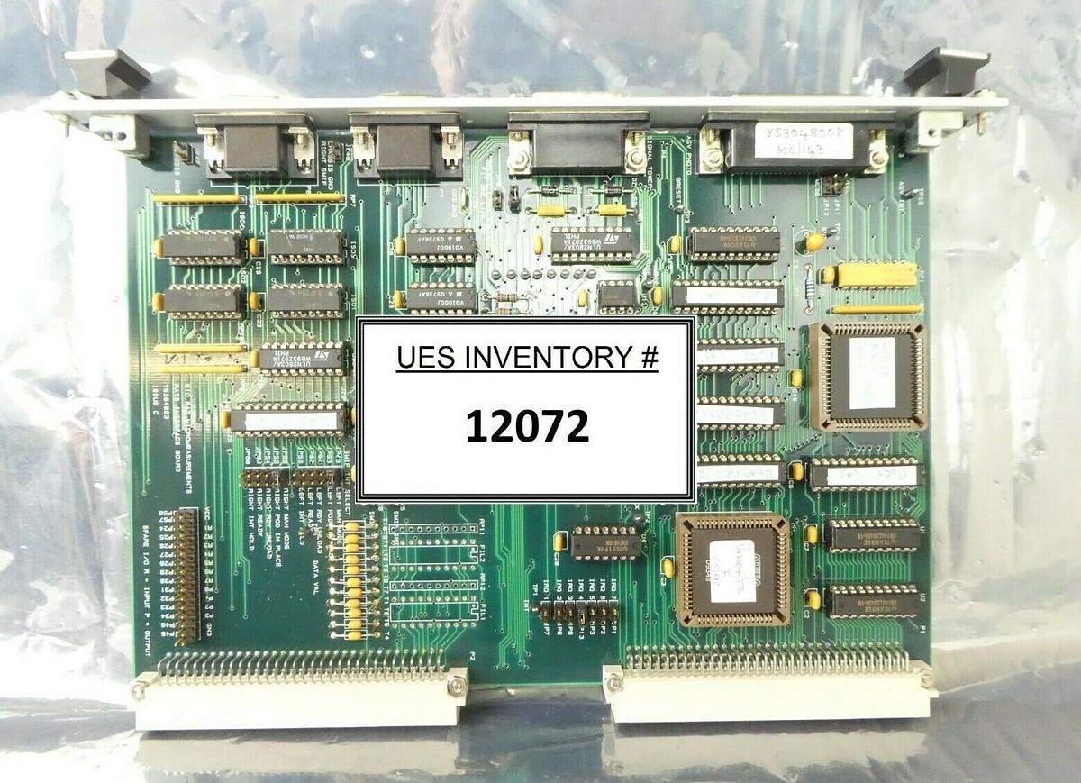 Used Bio-Rad Y5304800P RATS Interface Board VME PCB Card Y5304803 Quaestor Q7 Working