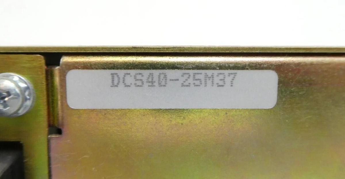 Used Sorensen DCS40-25M37 Rack Mount DC Power Supply AMAT Working Surplus