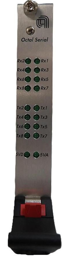 Used MKS Instruments AS01801G-01 Octal Serial PCB Card AMAT 0190-81774 Working