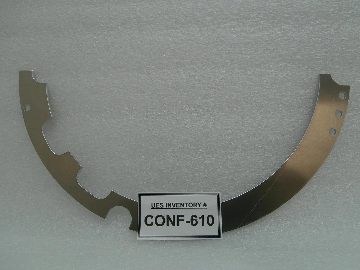 Used TEL Tokyo Electron 1110-310763-12 Half Moon Stopper Piece #2 Used Working