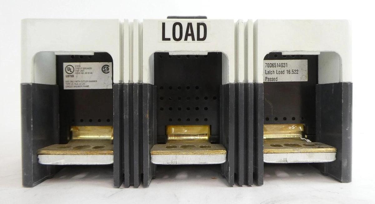 Used Eaton 83E9385 LDC 100k 600V 3-Pole Circuit Breaker LDC3600FK01P05Y17 Working