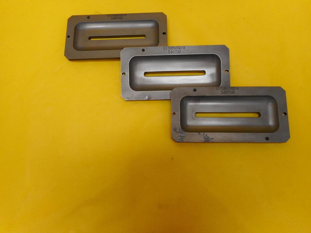 Used Varian Semiconductor VSEA E17089262 Shield End Adapters Lot of 3 Working Surplus