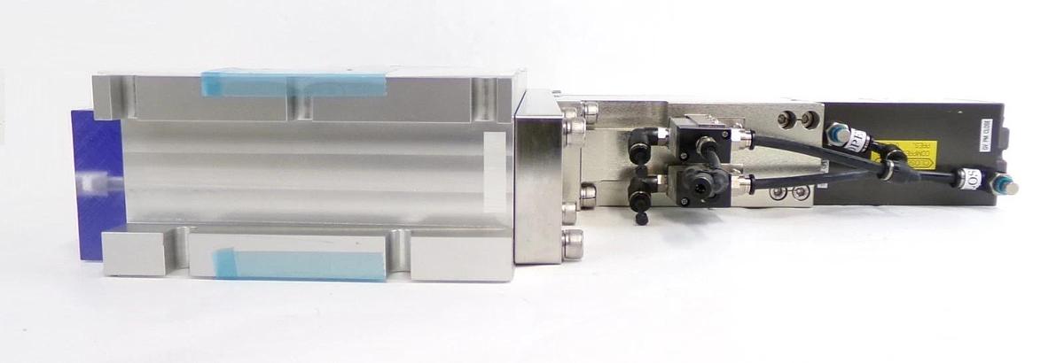 Used V-Tex CX12-000004-43 Pneumatic Slit Valve ROLLCAM TEL Cleaned Working