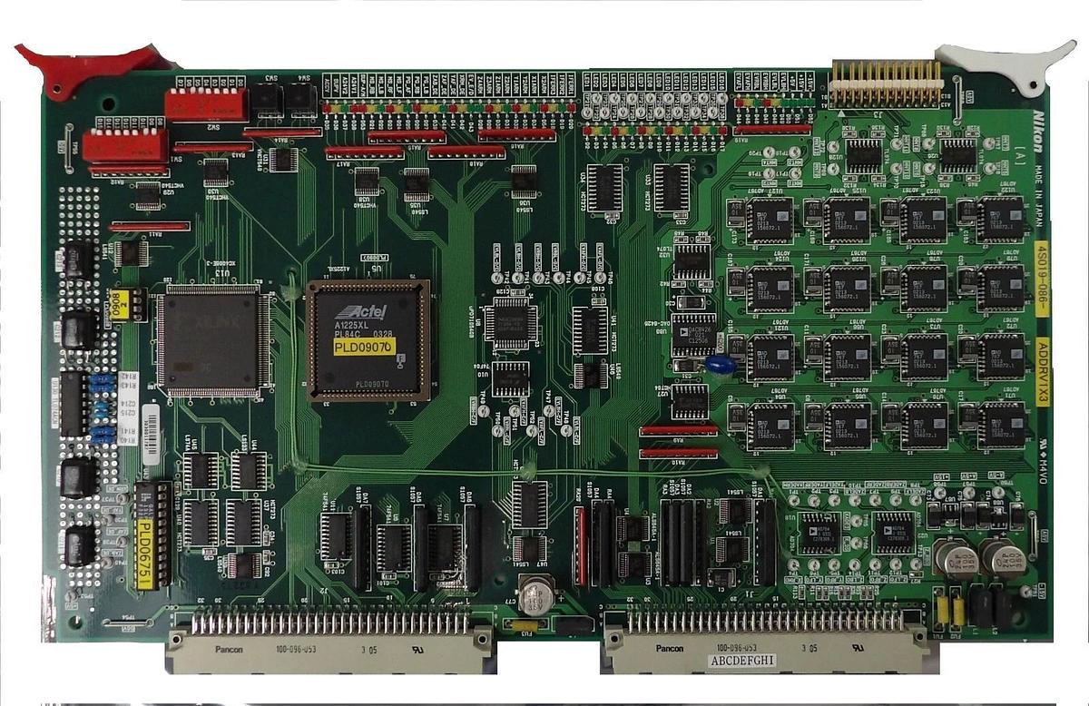 Used Nikon 4S019-086 Driver Control PCB Card ADDRV1X3 NSRS204B Working Surplus