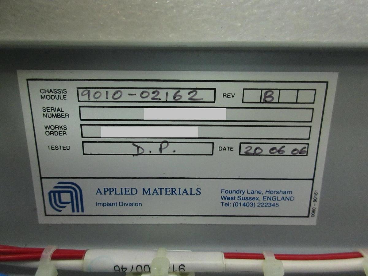 Used AMAT Applied Materials 9010-02162 Beamline Exhaust Box Quantum X Working