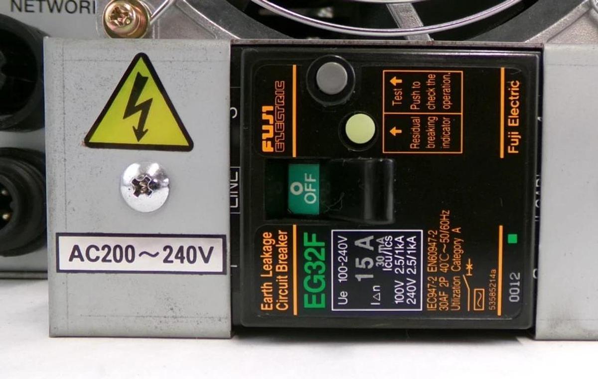 Used 1606W-TF Ebara AET16-4490C Turbomolecular Pump Controller Tune Free As-Is