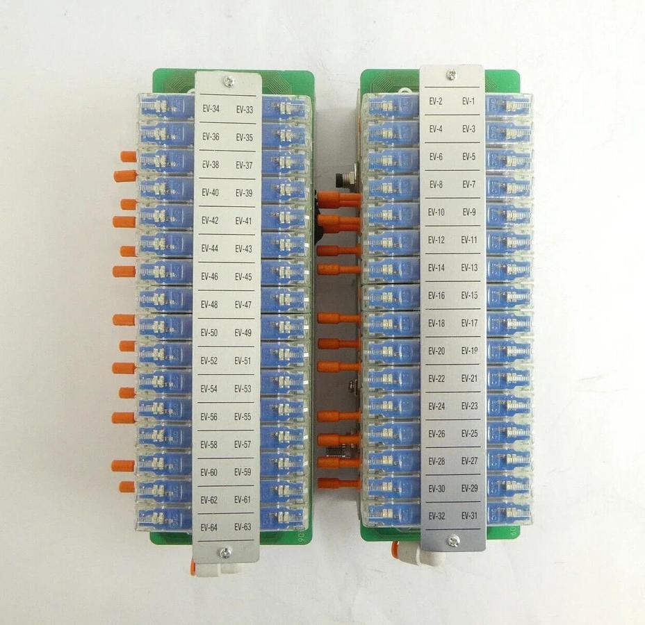Used SMC IN587-16 16-Port Pneumatic Manifold Assembly Reseller Lot of 6 Working