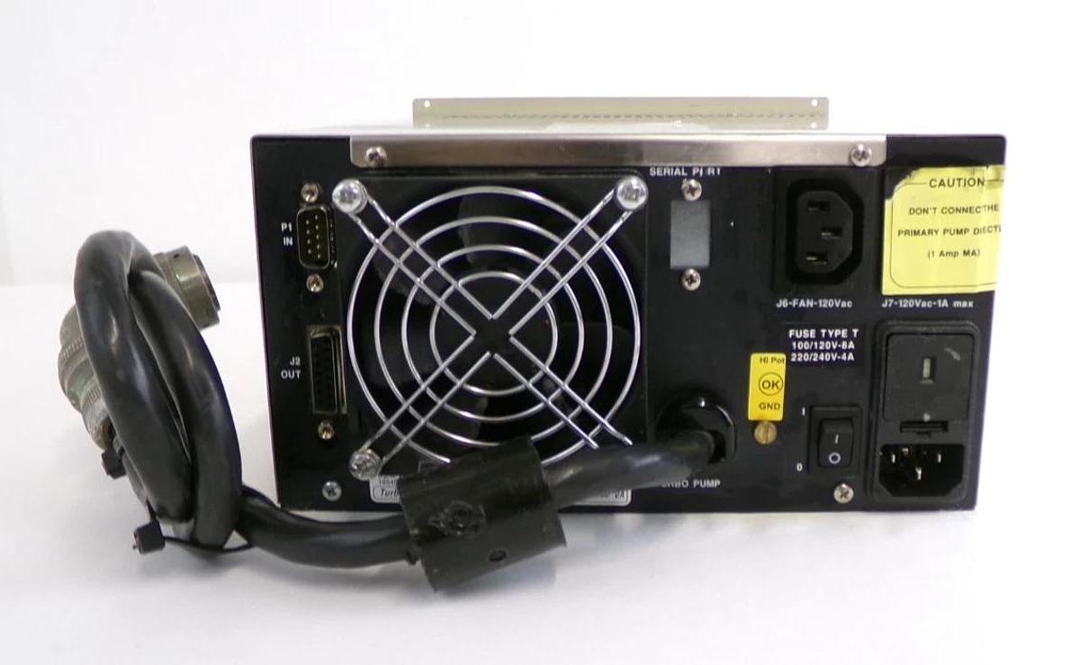 Used Turbo-V 550 C.U. Varian 9699444S012 Turbomolecular Pump Controller Working