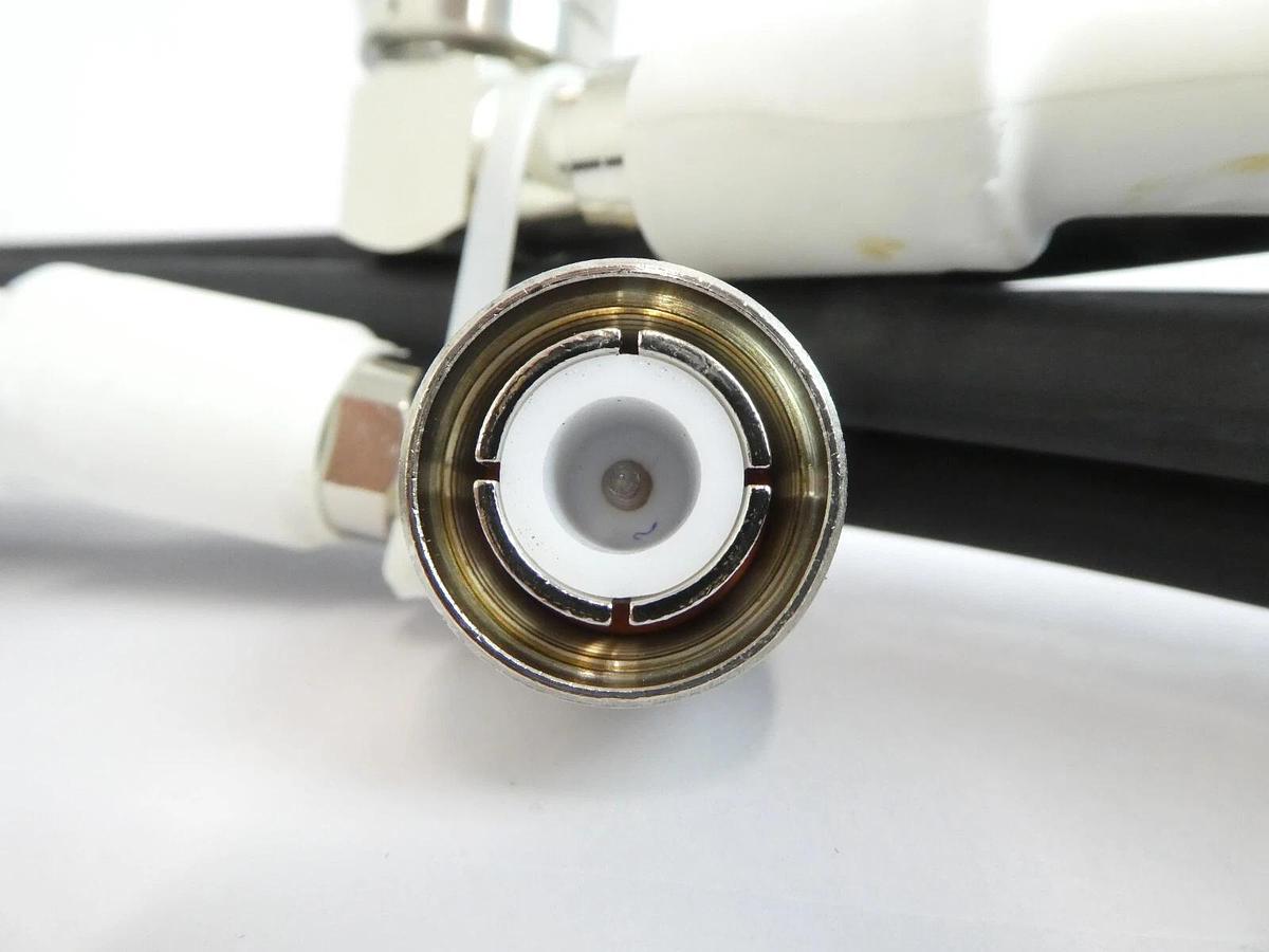 Used Lam Research 03-378300-00 Auto Match RF Coaxial Cable Assembly Working Surplus