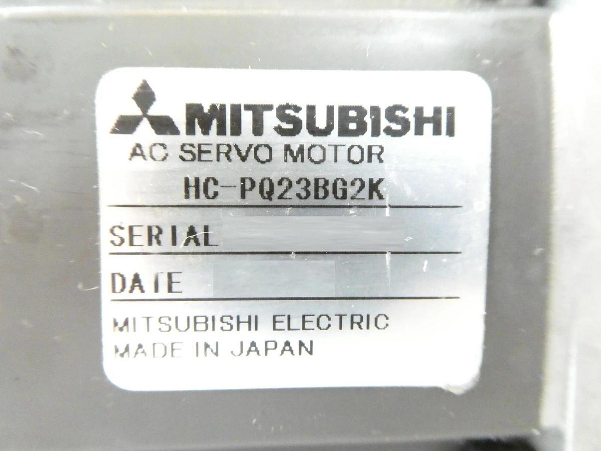 Used Mitsubishi HC-PQ23BG2K Drive Motor BK2-09B-02MEKAK1 Shinko VHT-CL1-E-1 Working