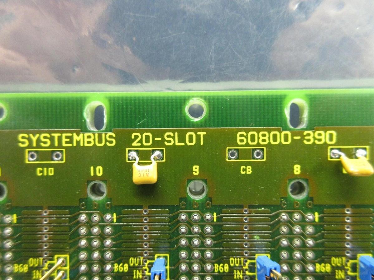Used Schroff 60800-390 20-Slot Backplane Board PCB ASML PAS 5000/2500 Used Working