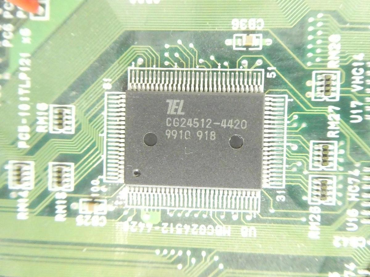 Used TEL Tokyo Electron HTE-OVN-A-11 Oven I/O Board PCB TKB2121 Working Surplus