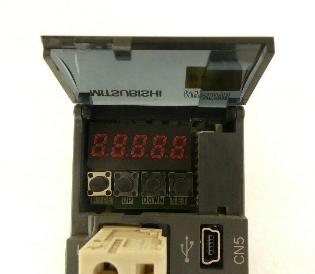 Used Mitsubishi Electric MR-J3-20A AC Servo Driver MELSERVO AMAT Working Surplus