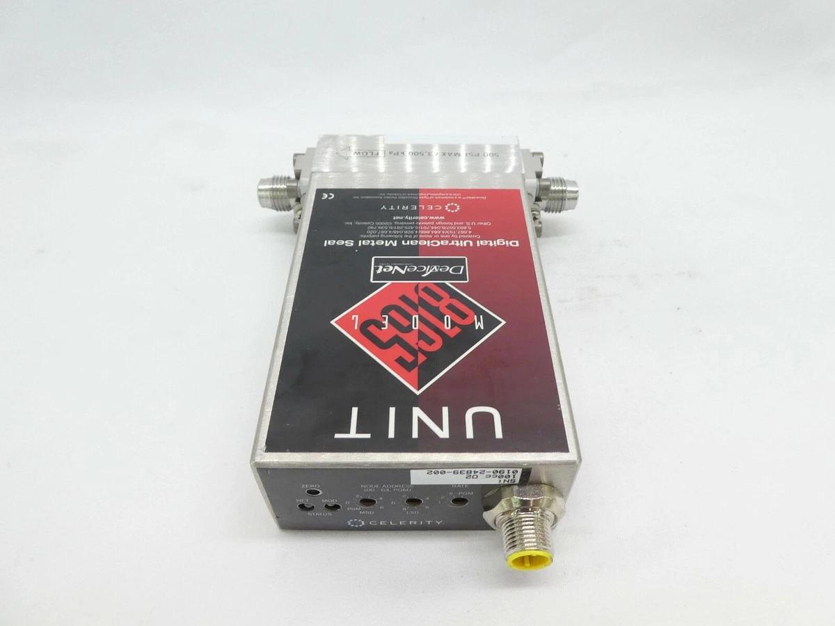 Used Celerity UFC-8165 Mass Flow Controller MFC AMAT 0190-24839 100cc O2 Working