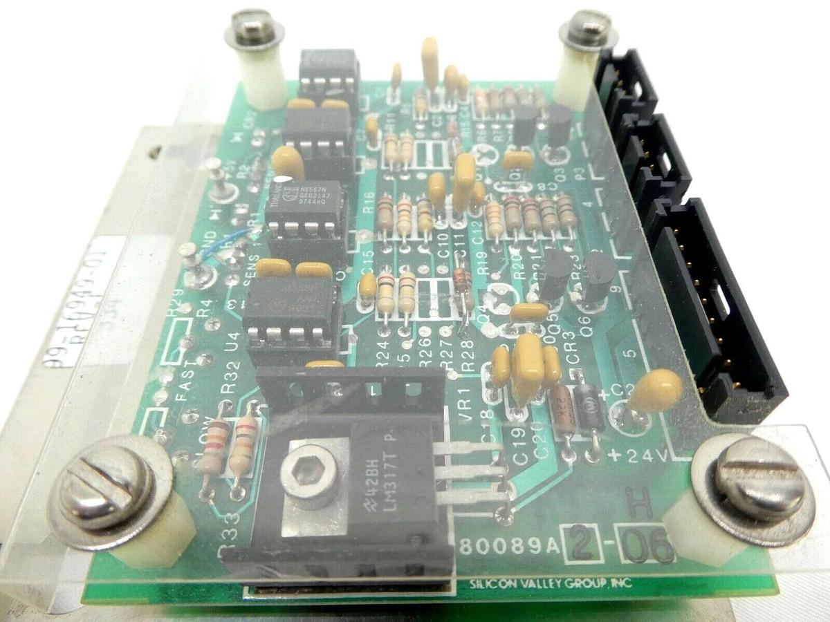 Used SVG Silicon Valley Group 99-16949-01 Flat Finder PCB SVG 88 Working Surplus