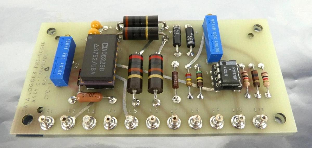 Used Varian F2907001 Pre-Scale Data Logger PCB Board F2908001 Working Surplus