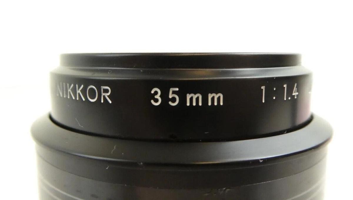 Used Nikon NIKKOR 35mm 1:1.4 PPD Detector Inspection Lens NSR-S205C Working Surplus