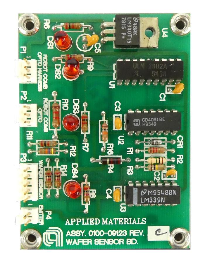 Used AMAT Applied Materials 0100-09123 Wafer Sensor PCB P5000 Precision 5000 Working