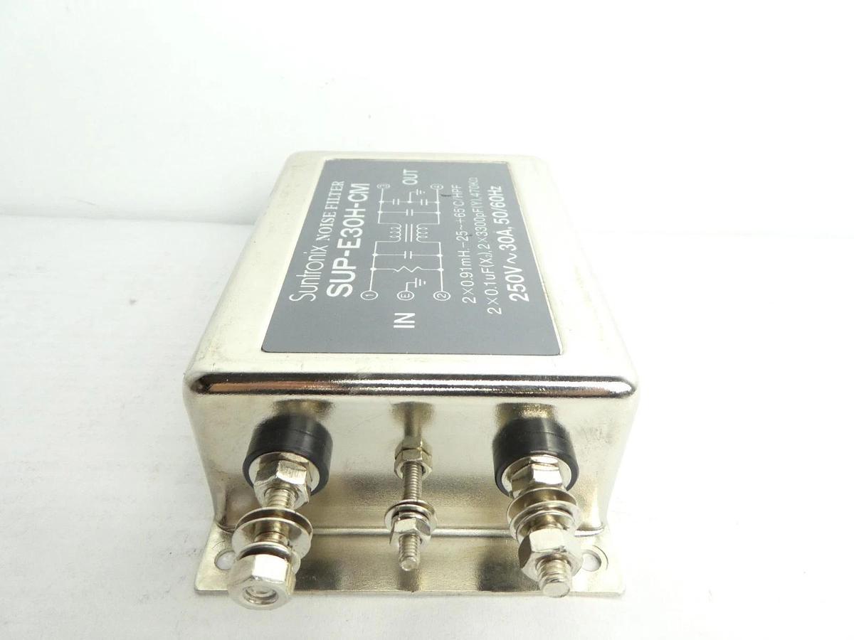 Used Fine Suntronix SUP-E30H-CM Noise Filter Reseller Lot of 12 Used Working