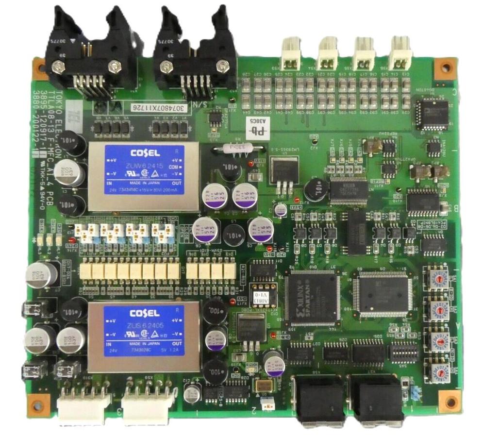 Used TEL Tokyo Electron TTLA08-13 F-MFC_AI_4 PCB Board 3895-120917-11 Working Surplus