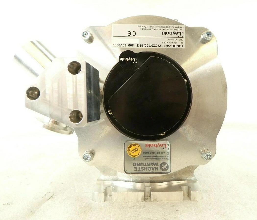 Used TURBOVAC TW 220/150/15 S Leybold 800160V0002 Turbomolecular Pump Turbo Working