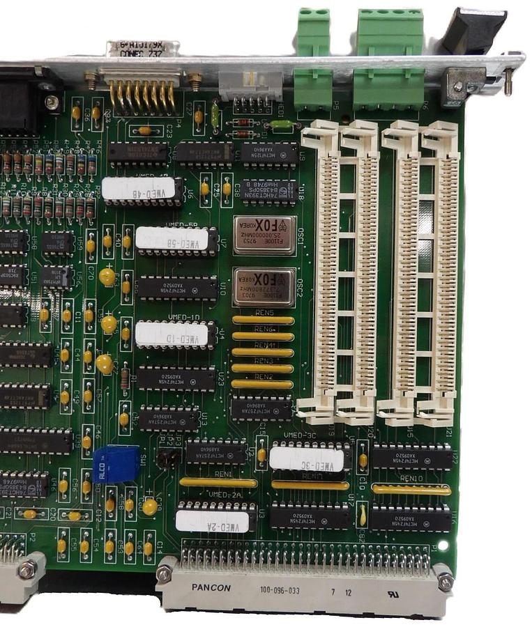 Used Brooks Automation BRD-T5-SLOTO-C VME Controller PCB Card Working Surplus