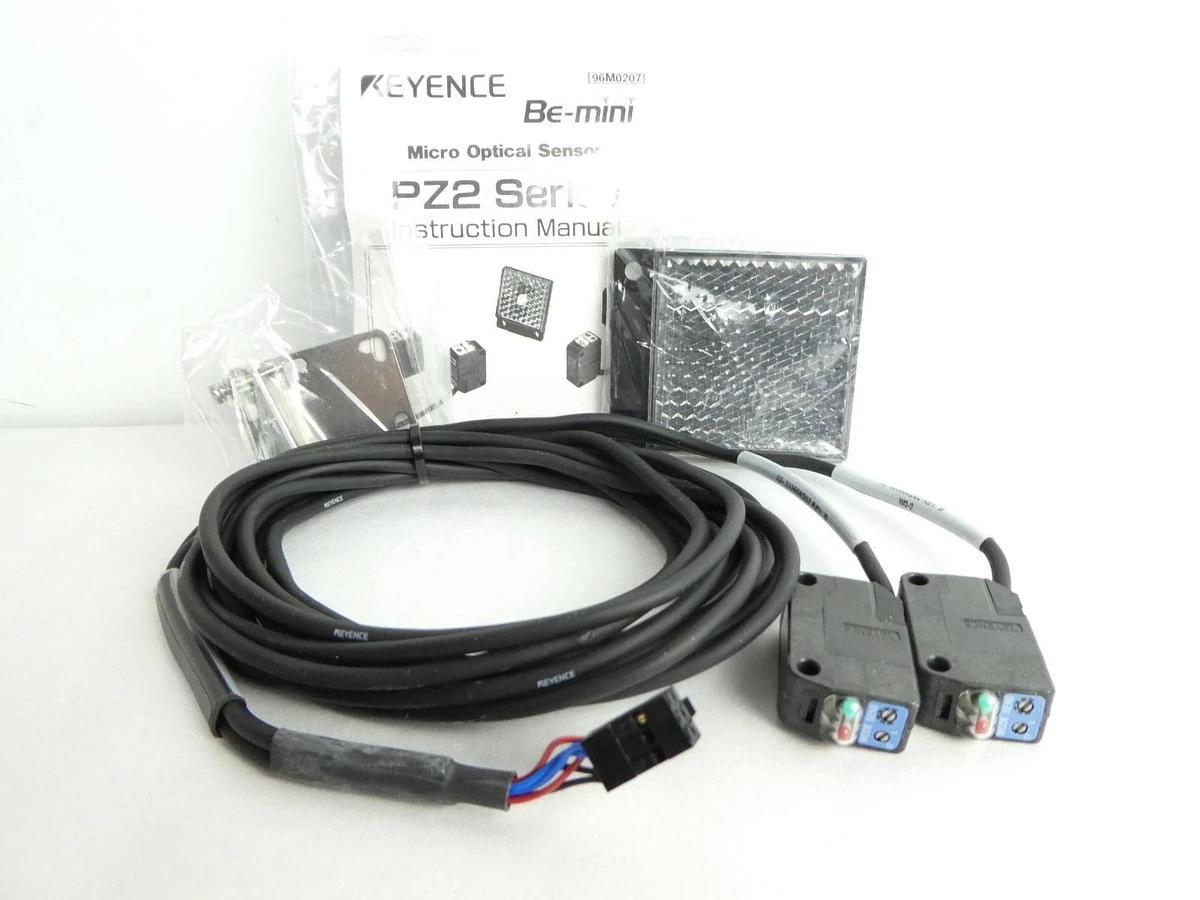 Keyence Photoelectric Sensor FS2-60 PZ2-61 FS-V22RP Reseller Lot of 15 New