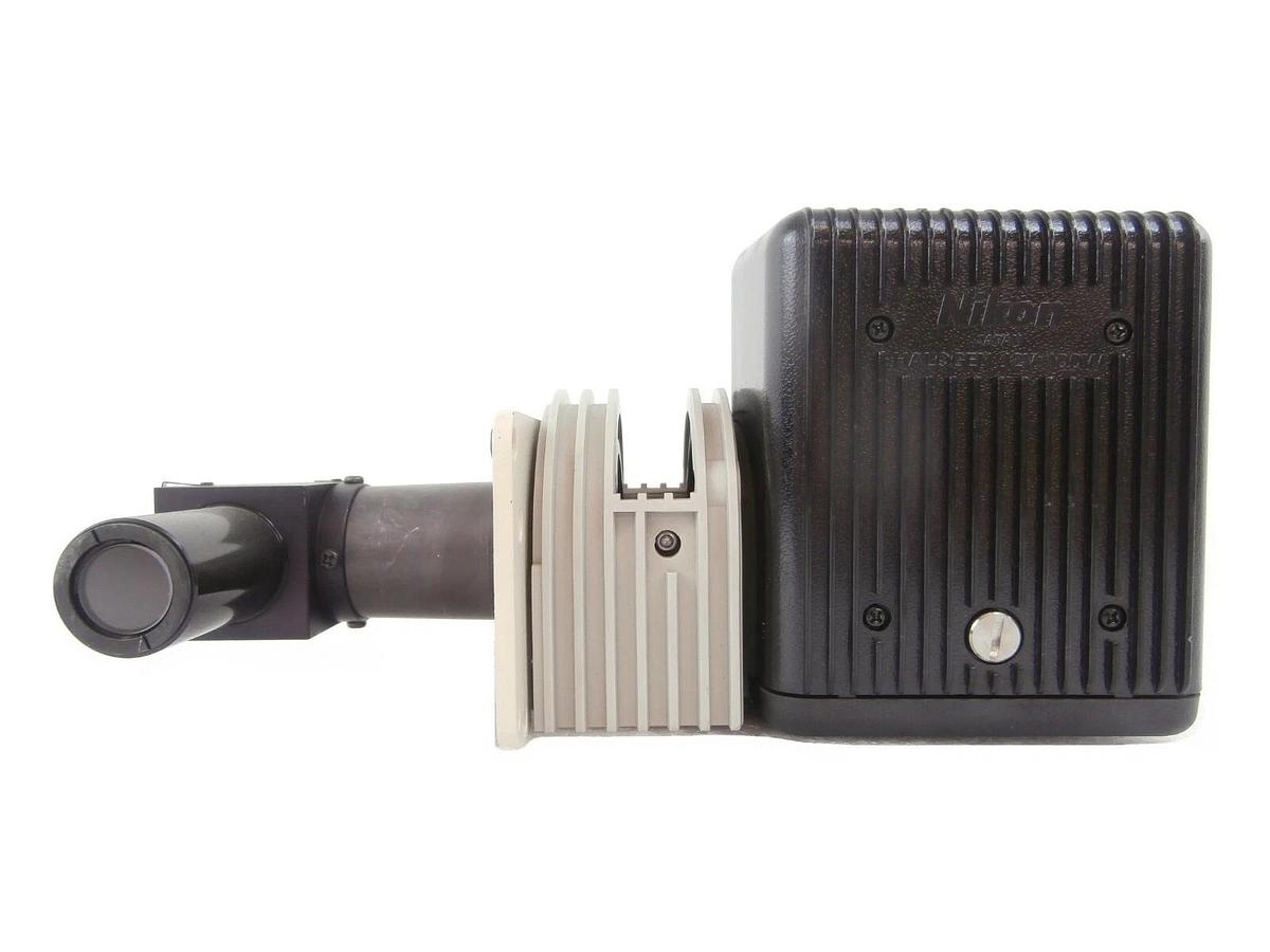 Used Nikon LHS-H100P-1 100w Halogen Lamp House MGE15203/AL11-0 with Lens NSR Working