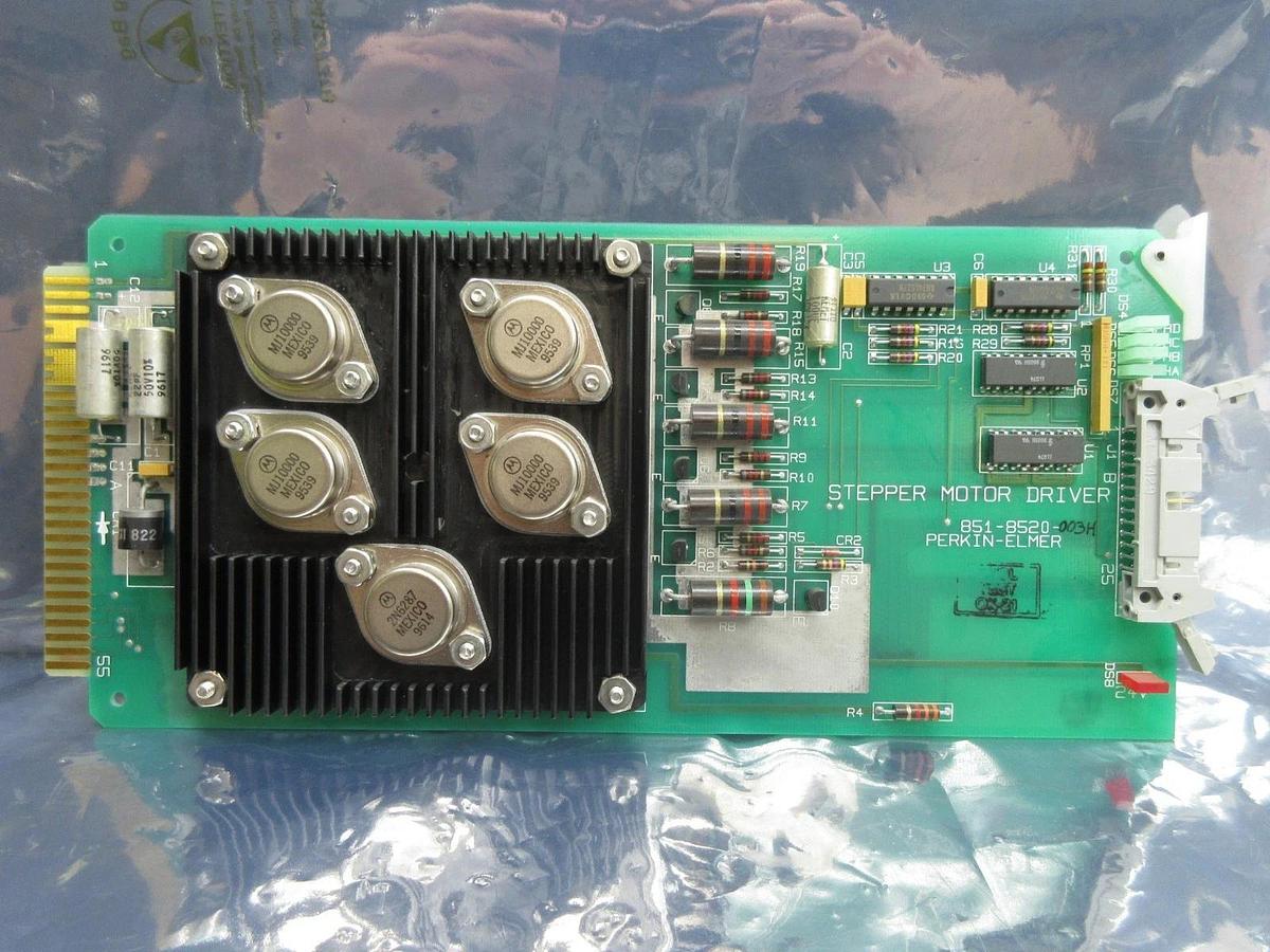 Used Perkin-Elmer 851-8520-003 Stepper Motor Driver PCB Card Rev. H SVG 90S Used