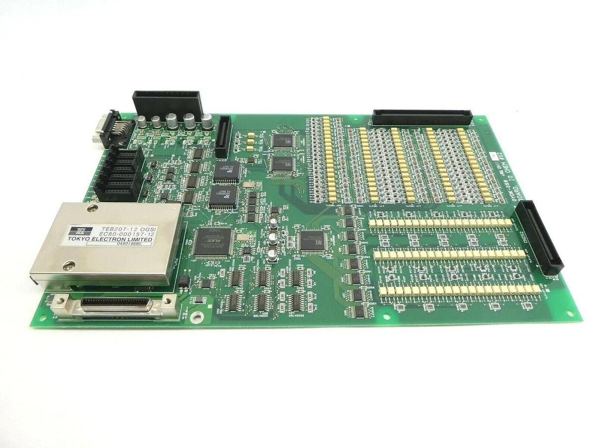 Used TEL Tokyo Electron OYDK-059 In/Out PCB IO CHEM #02 EC80-000157-12 Lithius Spare