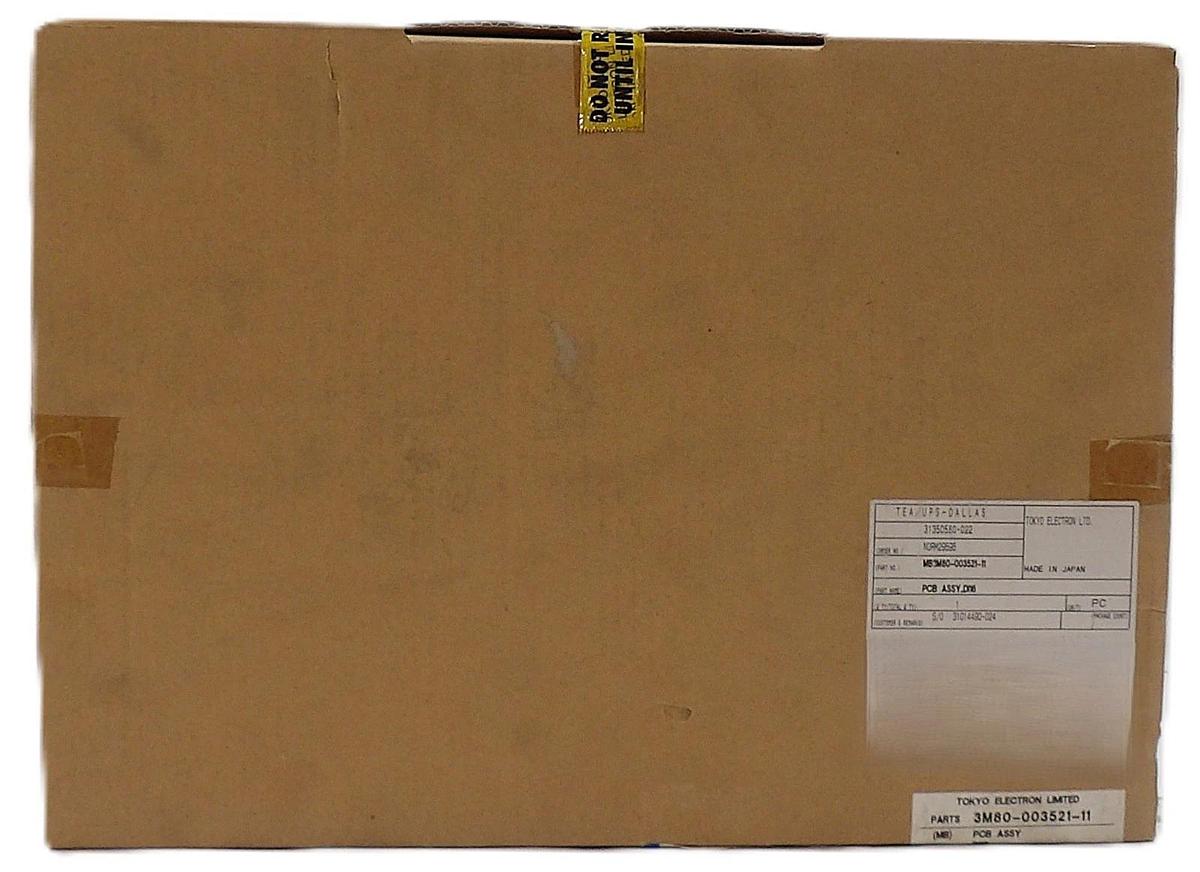 TEL Tokyo Electron 3M80-003521-11 PCB Assembly DI16 New Surplus
