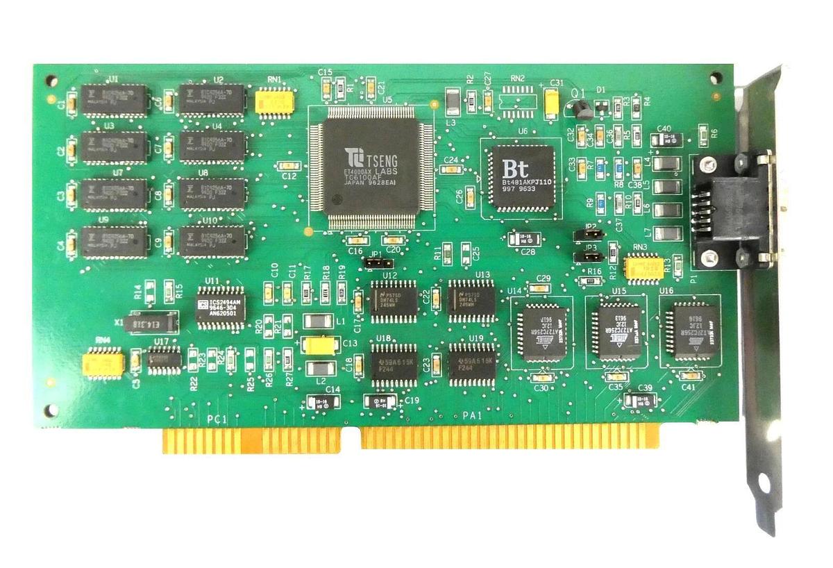 Used Texas Microsystems 23595 Graphics Card SVGA 1MB AMAT 0660-01707 PCB Working