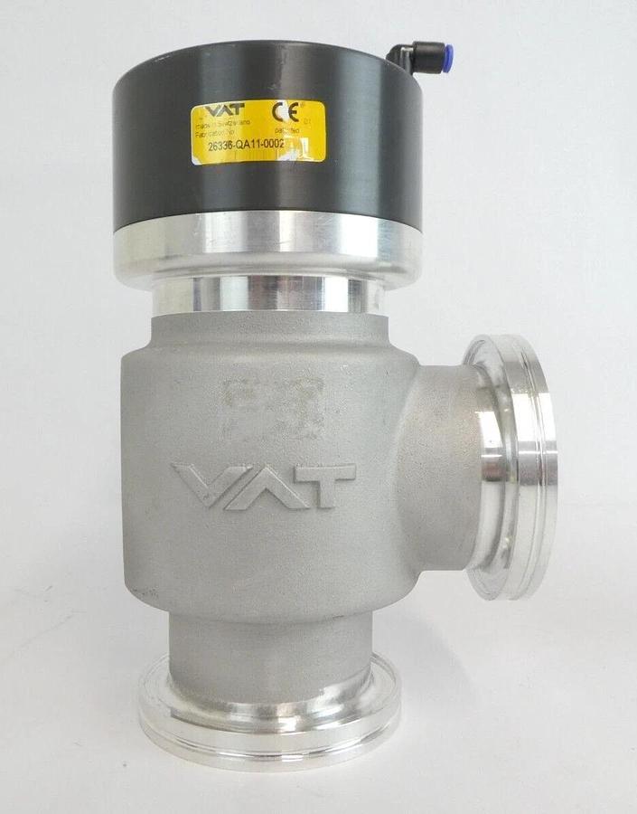 Used VAT 26336-QA11-0002 Angle Valve Series 26 Reseller Lot of 2 Working Surplus